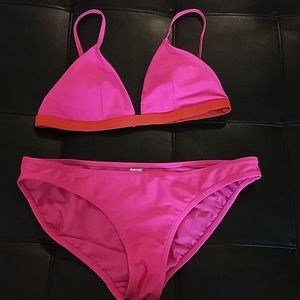 Old navy colorblock bikini